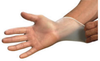 Microflex V40 Clear Small Vinyl Powdered Disposable Gloves - Medical Grade - Smooth Finish - 9 1/2 in Length - 683438-12401 - 683438-12401 - R. S. Hughes Company, Inc.