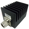 6 dB Fixed Attenuator N Male (Plug) to N Female (Jack) Up to 4 GHz Rated to 50 Watts, Heatsink Body, 1.35 VSWR - SA4N508-06 - Fairview Microwave Inc.