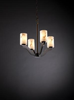 FAL-8970-10-DBRZ Mid. Chandeliers-Pillar Candle - 494940 - Capital Lighting, Inc.