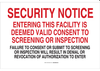 Security Sign - 123480 - Brady Corporation