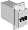 Usb Coupler, 3.0 Type A Rcpt-B Rcpt/shld; Usb Connector Convert From L-Com - 27AJ4155 - Newark, An Avnet Company