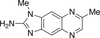 1,7-Dimethyl-1H-imidazo[4,5-g]quinoxalin-2-amine -- D474020 - Image