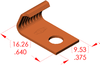 Side Flag Ring Spade Terminal - 05244 - ETCO Incorporated