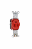 Heavy-Duty Spec Grade Receptacle - 5261RED - Legrand