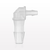 Elbow Connector, Barbed, Natural - 61613 - Qosina Corp.