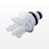Twin Tube™ Coupling Insert, In-Line Hose Barb, Straight Thru -- PTC2202096