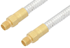 SMA Female to SMA Female Cable 6 Inch Length Using PE-SR401FL Coax - PE3534-6 - Pasternack