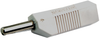 Banana Plug, 16A, Screw, White; Gender Deltron Components - 45M6877 - Newark, An Avnet Company