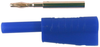 Conn, Banana, Plug, 10A, Solder, Blu; Gender Cliff Electronic Components - 02AH3368 - Newark, An Avnet Company