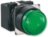 Panel Mount Indicator, Led, 18.2Mm, Green, 5V; Led Color Idec - 65W5966 - Newark, An Avnet Company