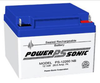 Lead Acid Battery, 12V, 26Ah; Battery Voltage Powersonic - 70C4432 - Newark, An Avnet Company