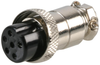 Circular Conn, Plug, 6Pos, Cable; Product Range Cliff Electronic Components - 58T1775 - Newark, An Avnet Company