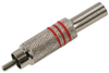Rca Plug (Nickel/red); No. Of Contacts Multicomp Pro - 27W3377 - Newark, An Avnet Company