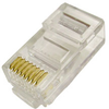 8C Solid Wire Modular Plug, 100pcs. - 83-168 - Computer Network Accessories, Inc.