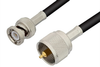 UHF Male to BNC Male Cable 36 Inch Length Using RG58 Coax, RoHS - PE3057LF-36 - Pasternack