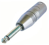 Neutrik NA2MP XLR Male to TS Male Adapter -- NEUNA2MP - Image