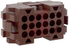 Connector, Soft Shell; Plug; 18; 14 A (Max.); 600; Thermoplastic; Red - 70087296 - Allied Electronics, Inc.
