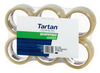 3M Tartan 3710-6 Clear Standard Box Sealing Tape - 48 mm Width x 50 m Length - 1.9 mil Thick - 92228 - 051141-92228 - R. S. Hughes Company, Inc.