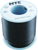 Hook Up Wire, 100Ft, 20Awg Copper, Black; Jacket Material Nte Electronics - 33C7208 - Newark, An Avnet Company