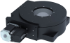 Motorized rotary stage, integrated direct reading encoder, 360 degree rotation, 240 mm diameter, fine resolution, high torque, large aperture -- RST240B-AE56T10A