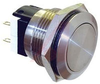 Switch, Pushbutton, low; vandal resistant; 21.5mm; IP66 - 70099282 - Allied Electronics, Inc.