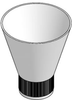 Designetics 14F Funnel for Bottles - 14F - Ellsworth Adhesives