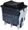 Rocker Switch, Dpdt, Black, Panel; Switch Operation E-Switch - 24R4234 - Newark, An Avnet Company