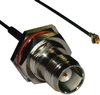 Coaxial Cable Assembly, 1.13Mm, 50Mm, Black; Connector Type A Amphenol Rf - 57T9502 - Newark, An Avnet Company