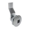 Quarter-Turn Cam Latch, 8 mm Square Recess, 22mm  Grip, Sealed, Zinc Alloy, Chrome Plated, Bright - E5-1-081-121 - Southco