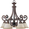8449-5-53 Mid. Chandeliers-Glass Down - 705742 - Capital Lighting, Inc.