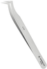 Tweezer, Bent/pointed, Ss, 112.5Mm; Tweezer Type Excelta - 95H9209 - Newark, An Avnet Company