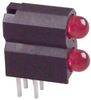 Indicator, Led Pcb, 2-Led, 3Mm, Red, 2V; Led Color Dialight - 30K2134 - Newark, An Avnet Company