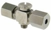 10-32 Thread to 1/8 Inch O.D. Tubing, Tee Compression - MCBT-1018 - Beswick Engineering Co., Inc.