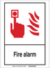Brady B-302 Polyester Rectangle Fire Safety Sign - 10 in Width x 7 in Height - Laminated - 120708 - 754473-69961 - R. S. Hughes Company, Inc.