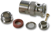 Rf / Coaxial Connector, Bnc Coaxial, Straight Plug, Solder, 75 Ohm, Rg179, Rg187, Brass Rohs Compliant Radiall - 92K8600 - Newark, An Avnet Company