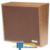 Valcom One-Way Woodgrain Wall Speaker (Cloth) - V-1023C - TelephoneStuff.com
