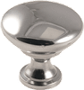 Classic Knob, Polished Chrome - 814538 - HardwareSource, Inc.