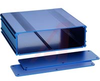 ALUM ENCLOSURE, 2 PLATES, 10 SCREWS, BLUE ANODIZED, 2.11 H X 6.68 W X 6.30 L - 70020286 - Allied Electronics, Inc.