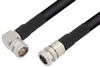 N Male to N Male Right Angle Cable 24 Inch Length Using LMR-600 Coax - PE3C0050-24 - Pasternack