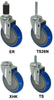 Stem - Swivel Caster - Model 3A - 3ABP5X - Caster City, Inc.