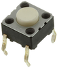 Switch, Tactile, Spst, 20Ma, 15Vdc, Through Hole; Product Range Panasonic - 52W2477 - Newark, An Avnet Company