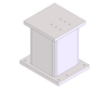 Naams Arh300 Drop Away Leaf Riser - Top Mount Machine Base Mounting | Tech Rim S -  - Tech Rim Standards, LLC