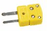 Digi-Sense Type T Thermocouple Miniconnector; plug connection, blue, 10/pack -- GO-93840-54