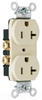 Duplex/Single Receptacle -- CRB5362-SI - Image