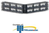 Panduit® 48-Port Angled Patch Panel -- CPPLA48WBL