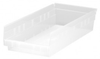 Bins & Systems - Clear-View Bins - Economy Shelf Bins - Bins - QSB108CL