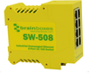 Industrial Ethernet 8 Port Switch DIN Rail Mountable - SW-508 - Brainboxes Limited