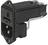 Un-Filtered Iec Module, C14, 10A, Qc; Connector Type Schurter - 24B089 - Newark, An Avnet Company