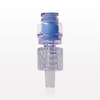 Needleless Injection Site, Swabbable, Female Luer Lock, Male Luer with Spin Lock - 80219 - Qosina Corp.