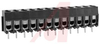 PCB, Terminal Block; 22 to 14 AWG; 12; Front; 15 A; 300 V; Tubular Screw - 70077267 - Allied Electronics, Inc.